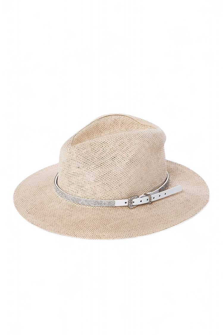 Rope & Spurs - Wholesale Hat Accessory - Women's - Crystal Leather Hat Belt2