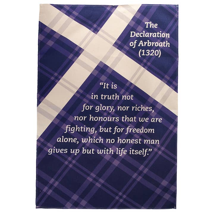 Verklaring van Arbroath theedoek voor wholesale door Radical Tea Towel