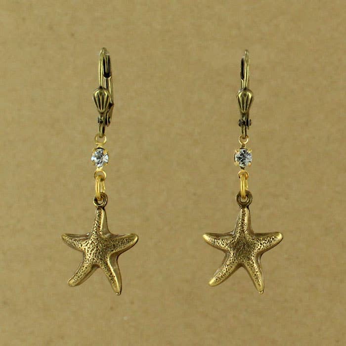 Sadie Green's Jewelry - Vendita all'ingrosso Orecchini pendenti - Orecchini Starfish 490-STM4