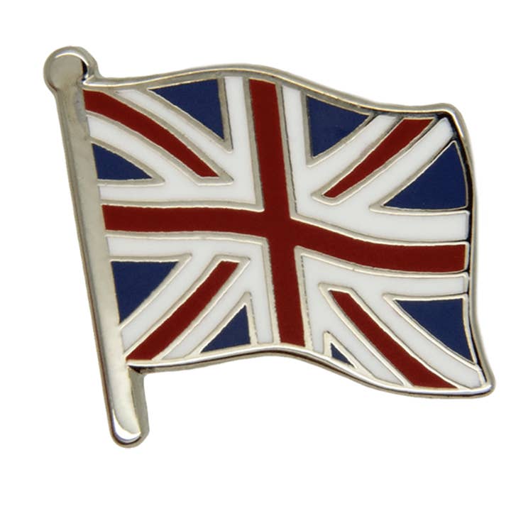 Prendedor de la bandera de Gran Bretaña en plata para venta al por mayor de Godert Amsterdam