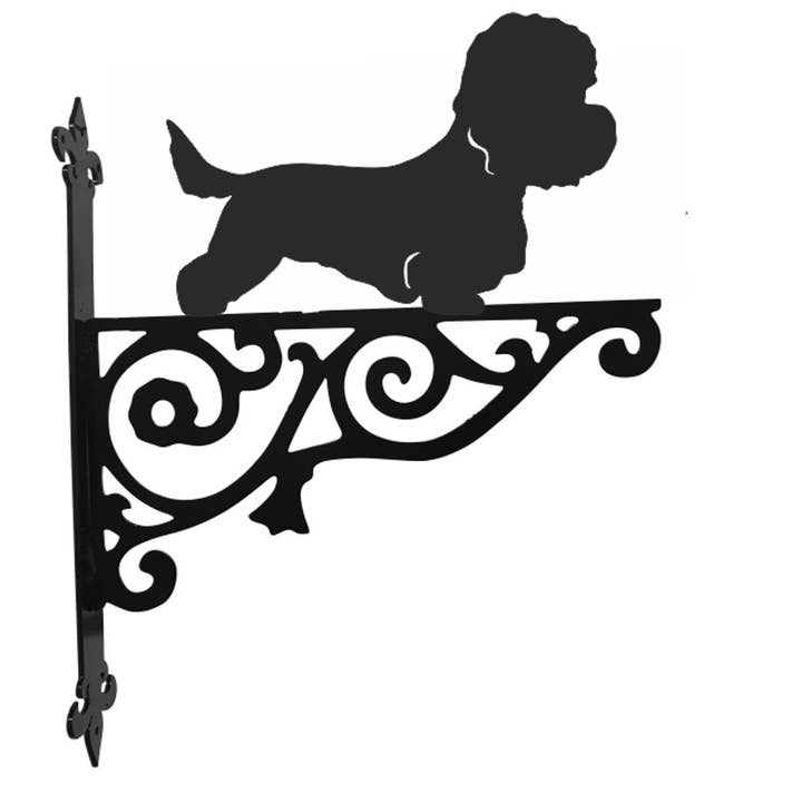 Suporte de suspensão ornamental Dandie Dinmont por atacado de Steel Images