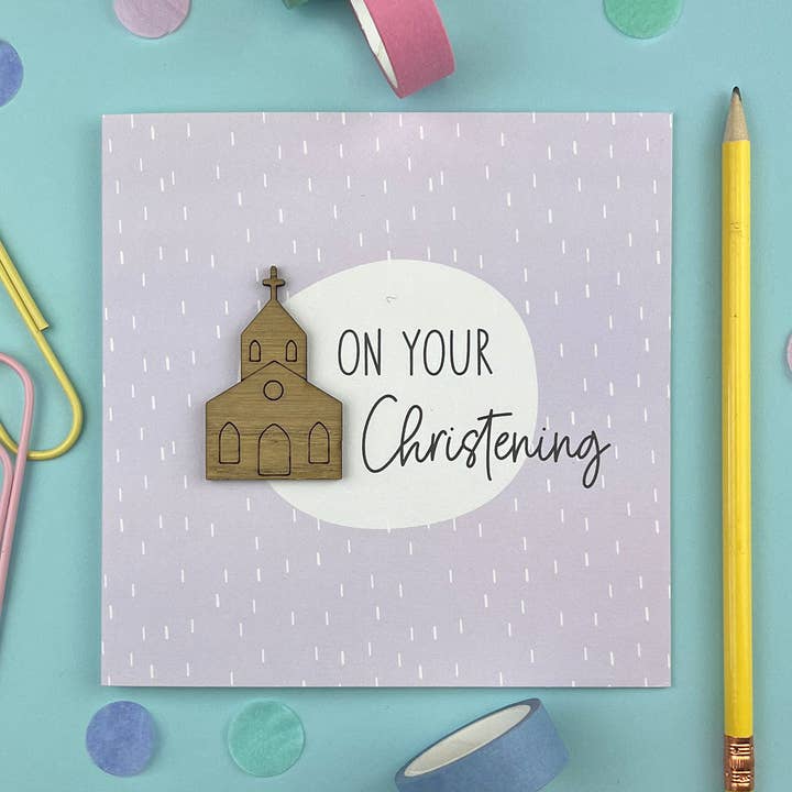 Op je doop, Kerkkaart voor wholesale door KDee Designs