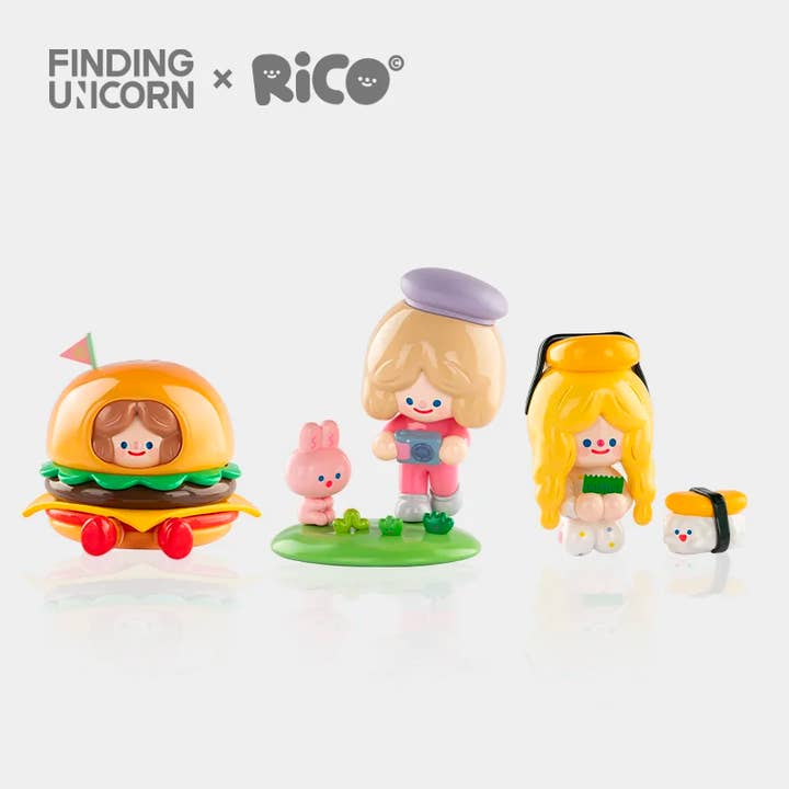 GoGosonic Wholesale - Wholesale Figurine Toy - Kids - Finding Unicorn RiCO Happy Picnic Together Series Blind Box3