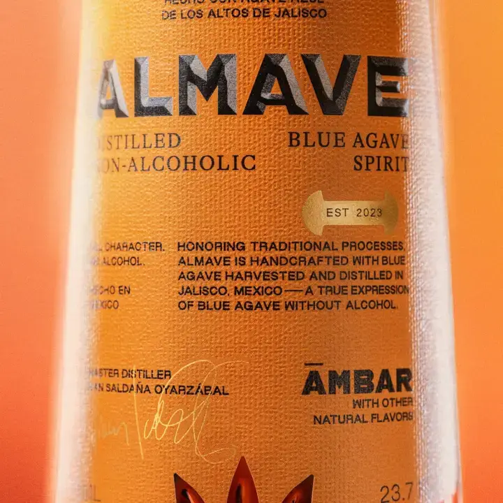 Almave - Wholesale Non-Alcoholic Spirits/Wine/Beer - Almave Ámbar | Non-Alcoholic Blue Agave Spirit2