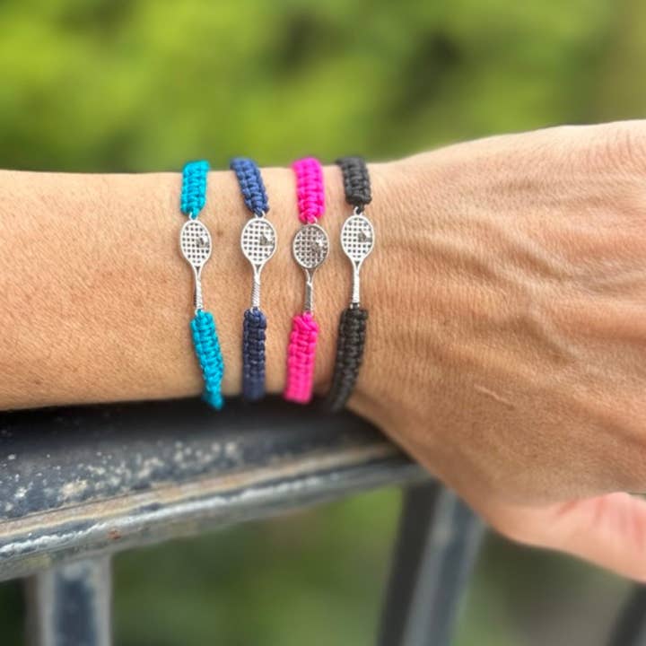 Verstelbare touwrandband voor tennisracket - Kies een kleur voor wholesale door Born to Rally