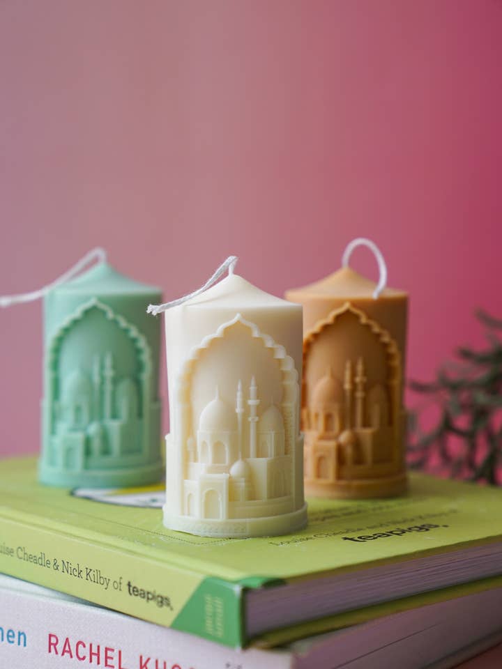 Eid Islamic NoorHandmade Home Decor | Ramadan Soy Wax Candle for wholesale by Gokican