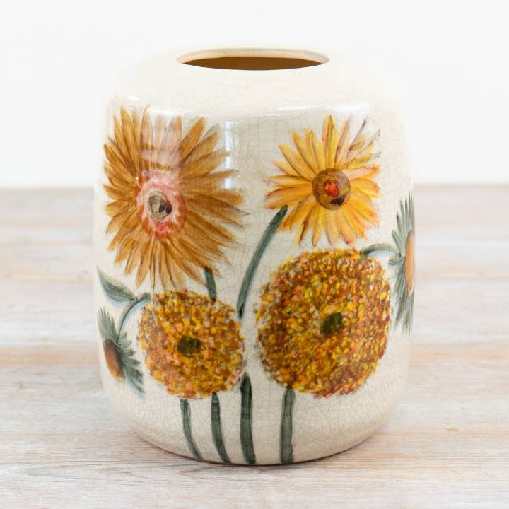 Vaso Design Girasole, 20,5 cm per la vendita all'ingrosso da parte di Gainsborough Giftware x Portland Living