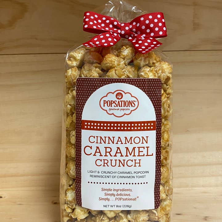 Popsations Popcorn Company - Wholesale Popcorn - Popsations gourmet popcorn 8oz Ribbon Bag