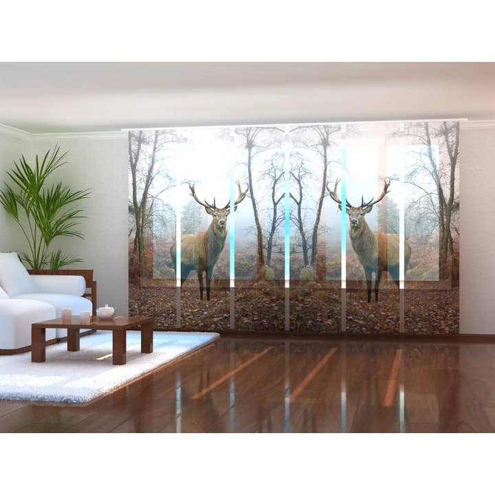 Uppsättning av 6 Forest Deer Panel Tält för wholesale av IlyDecor