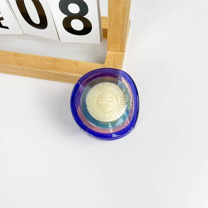 mildstyles - Wholesale Hair Clip - Women's - Helios Medal Hair Claw Clip