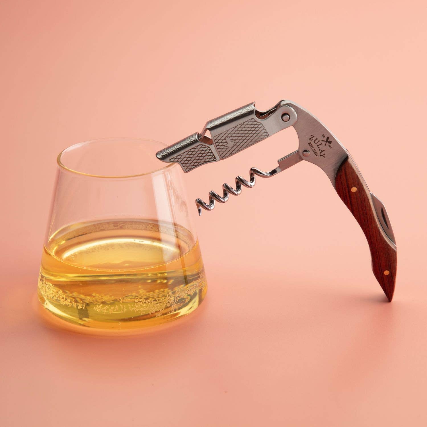 Zulay Kitchen - Wholesale Bottle/Wine Opener - 3-in-1 Waiter Corkscrew Wine Bottle Opener4