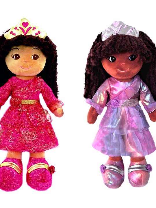 Sparkle Princess Baby Doll Assortment- set of 2 for wholesale by GirlzNDollz