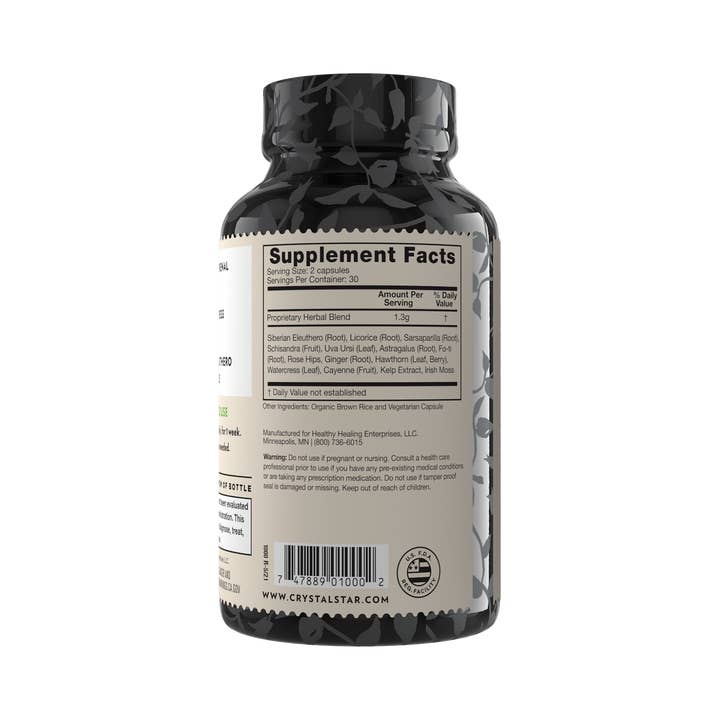 Crystal Star - Wholesale Oral Supplement/Vitamin - Adrenal Support2
