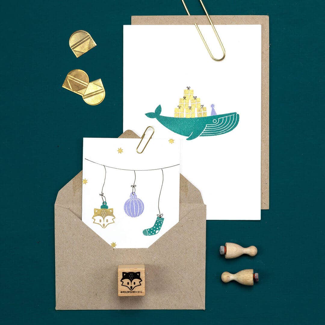 Perlenfischer - Wholesale Rubber/Decorative Stamp - 12x Stamp | Ball Stripes2