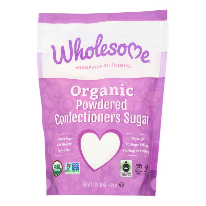 Ware Spark - Wholesale Sugar/Sweetener - Wholesome Sweeteners Powdered Sugar - Organic And Natural - Case Of 6 Lbs