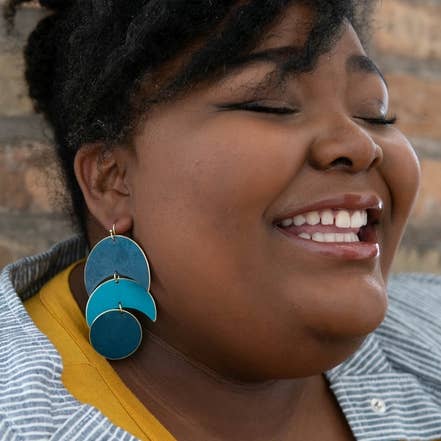 Fair Anita - Wholesale Dangle Earrings - Moon Phase Earrings