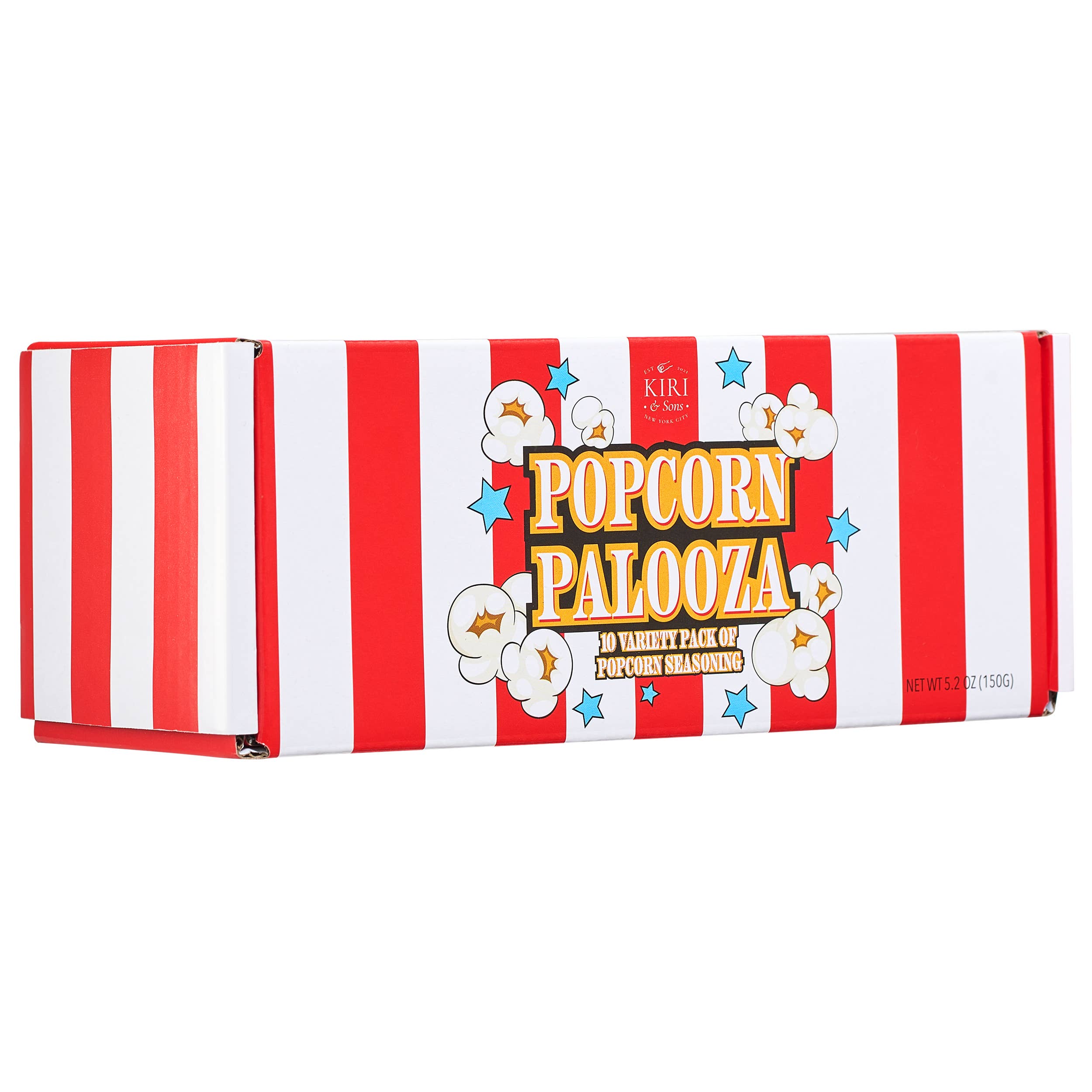 The Wine Savant /  Khen Glassware - Wholesale Dried Spice Mix - Gourmet Popcorn Seasoning Sampler Kit, 10 Flavor Variety3