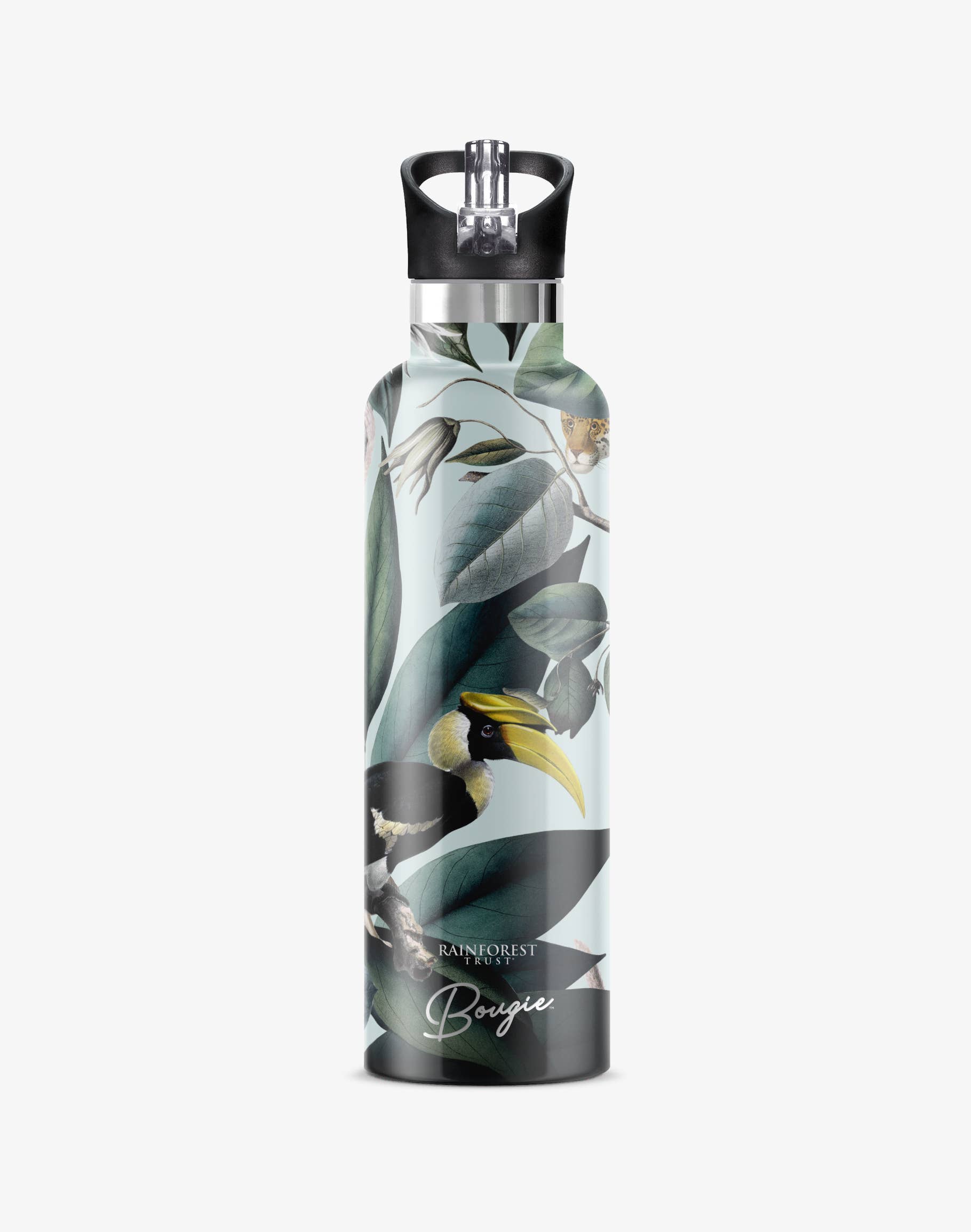 My Bougie Bottle - Wholesale Waterfles - RAINFOREST TRUST Animal Jungle geïsoleerde waterfles 750 ml0