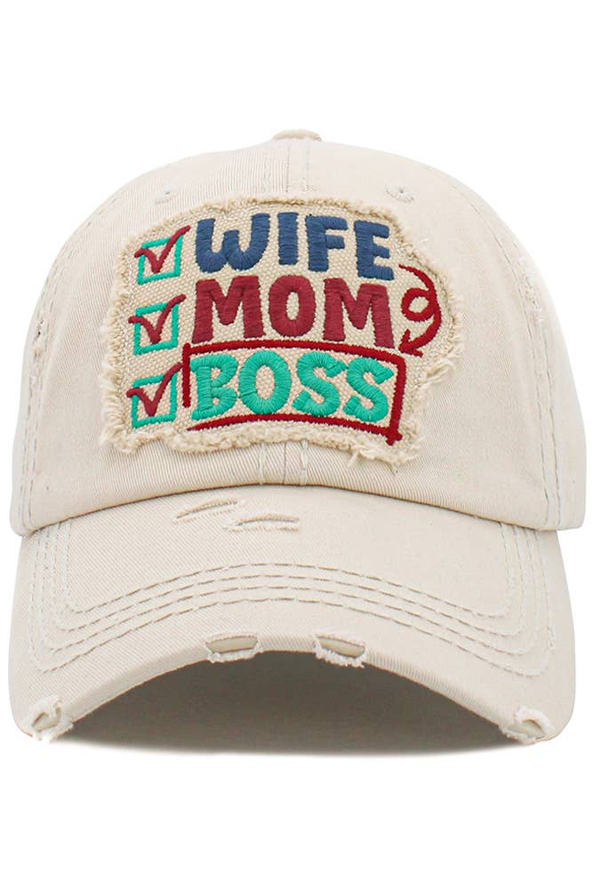 Hana – Engroshandel Baseballkasket - Dame – KONE MOR BOSS vasket vintage baseballkasket1