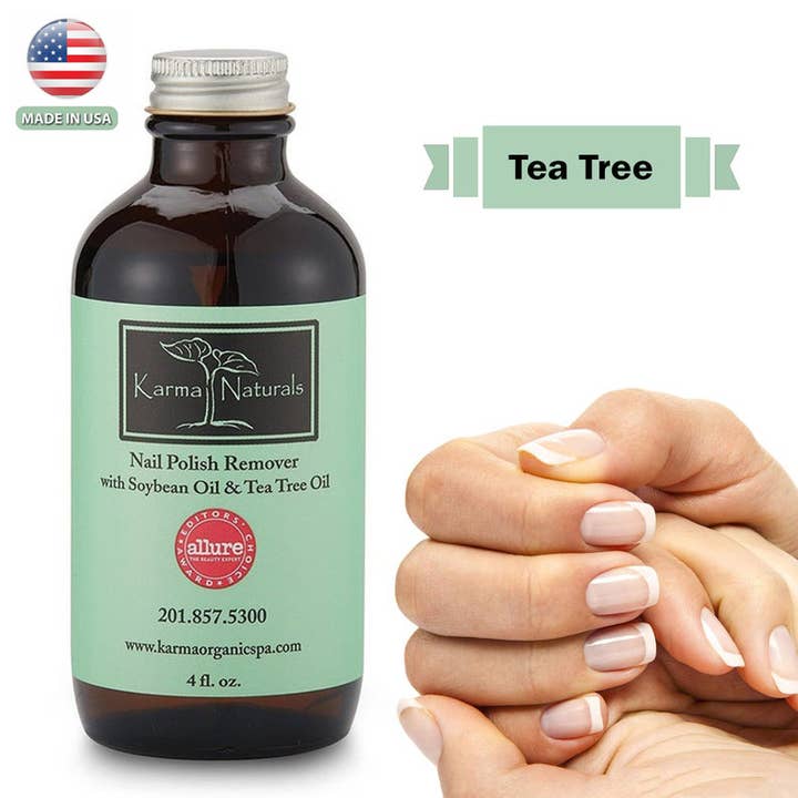 Karma Organic spa - Wholesale Nail Polish Remover - Tea Tree Nail Polish Remover