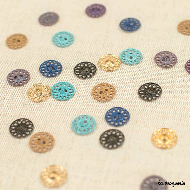 Knap Maya siksak 15 mm for engroshandel hos LA DROGUERIE