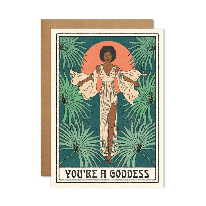 cai & jo USA - Wholesale Everyday Greeting Card - You're a Goddess Card0