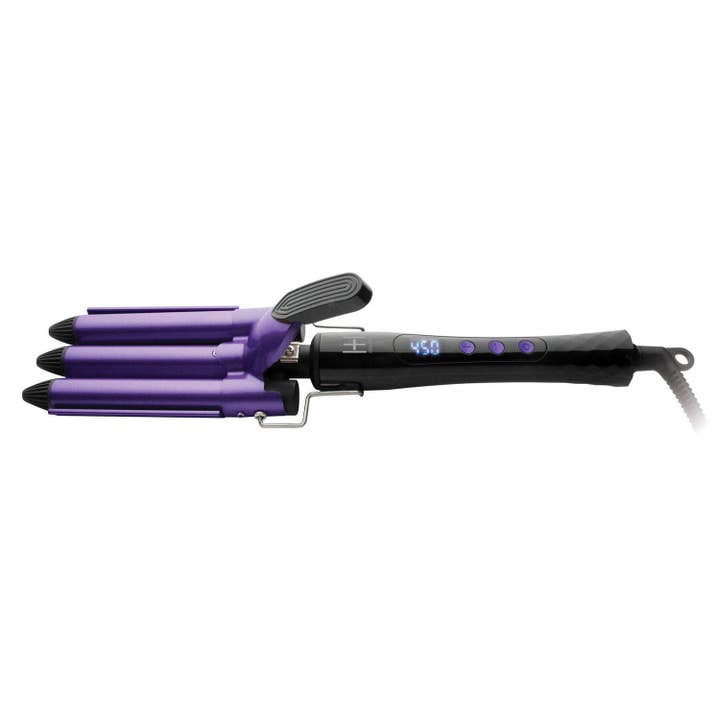 Annie International, Inc. - Wholesale Curling Iron/Wand - Hot & Hotter Digital Ceramic 3 Barrel Waver ¾ Inch