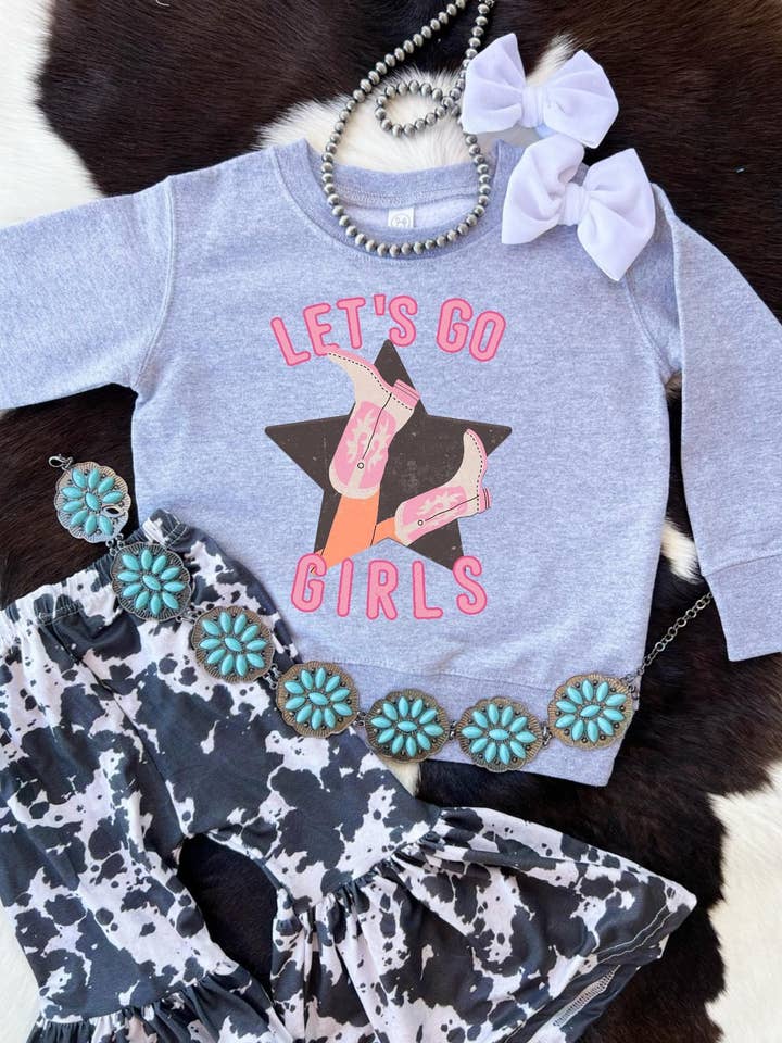 Let’s go girls swetahirt for wholesale by Buckin Baby Wholesale