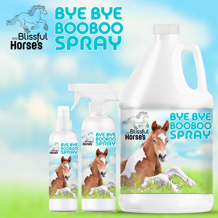 The Blissful Dog - Wholesale Pet Spray - Dog - The Blissful Horses Bye Bye Boo Boo Spray - 16 Ounce4