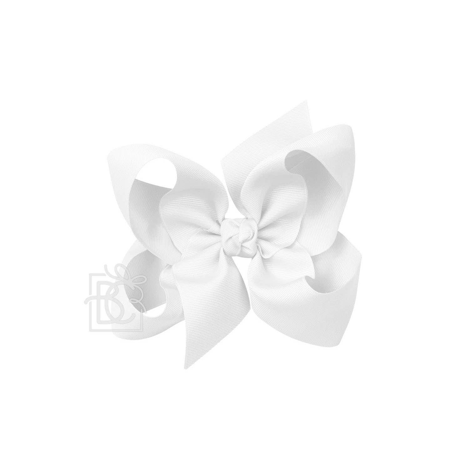 Beyond Creations, LLC - Wholesale Hair Bow - Kids - SIGNATURE GROSGRAIN BOW ON CLIP149