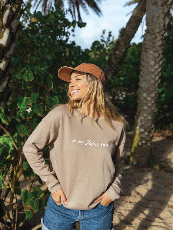 I MIN JESUS-ERA. Grafisk tröja för wholesale av OAT COLLECTIVE
