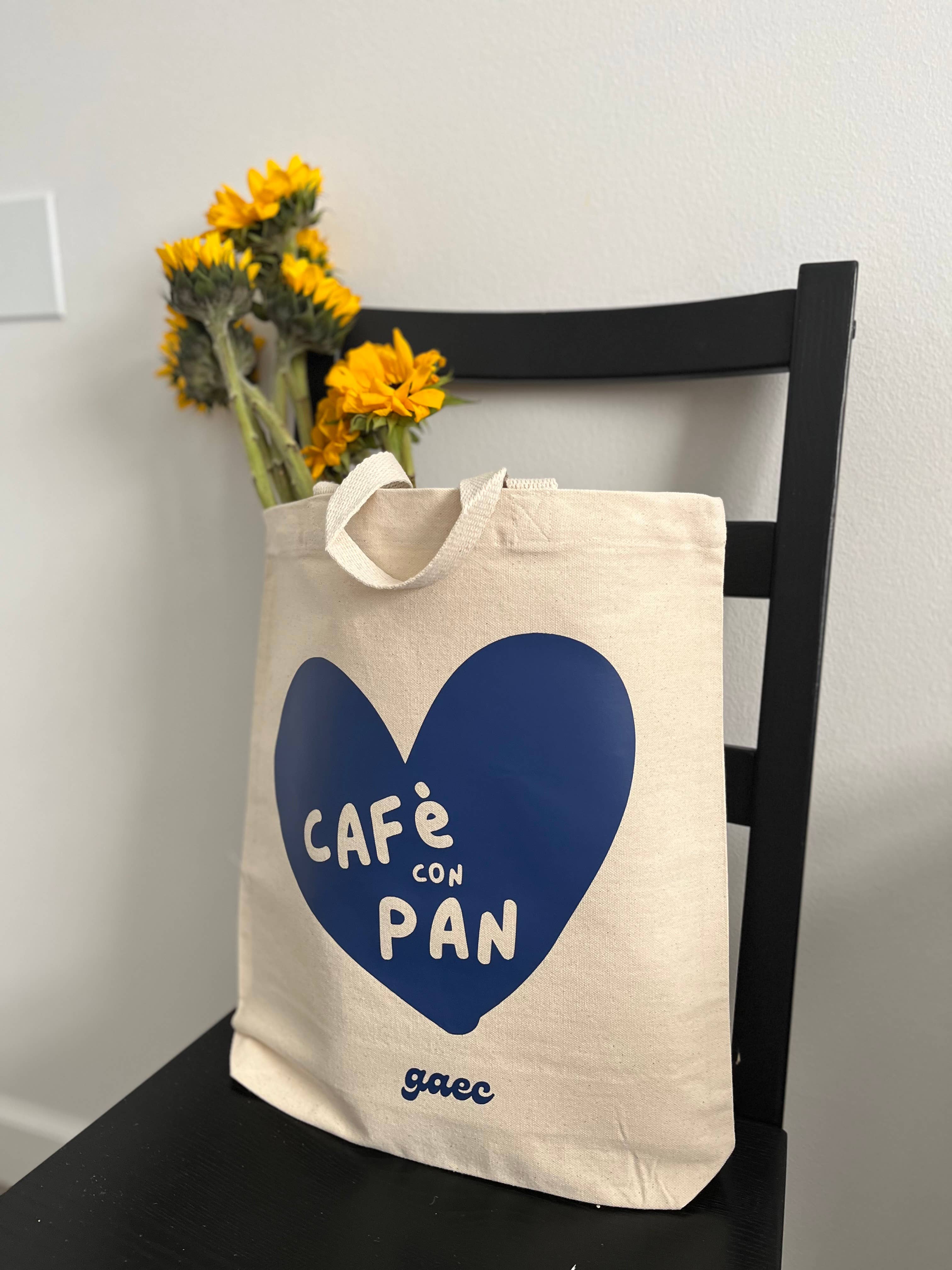 Gaec Studio - Wholesale Tote Bag - Women's - “Café con pan” heavy duty tote bag3