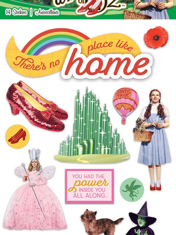 Sticker dimensionnel du Magicien pour la vente par Paper House Productions