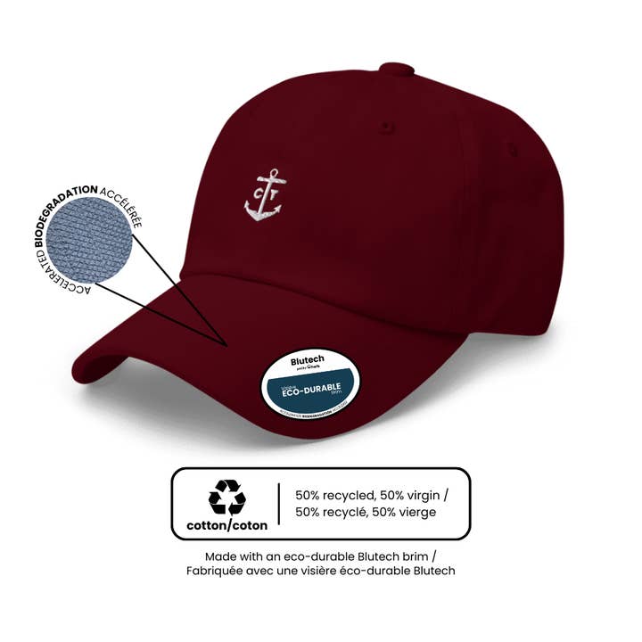 Whelk Goods - Wholesale Baseball Cap - Unisex - Heritage Anchor Cap