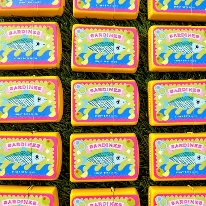The Peach Fuzz - Wholesale Lighter - Sardine Refillable Lighter