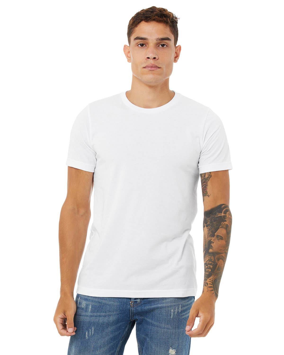 Total Apparel - Wholesale T-Shirt - Men's - Bella + Canvas Unisex Heather Blank CVC T-Shirt | 3001CVC33