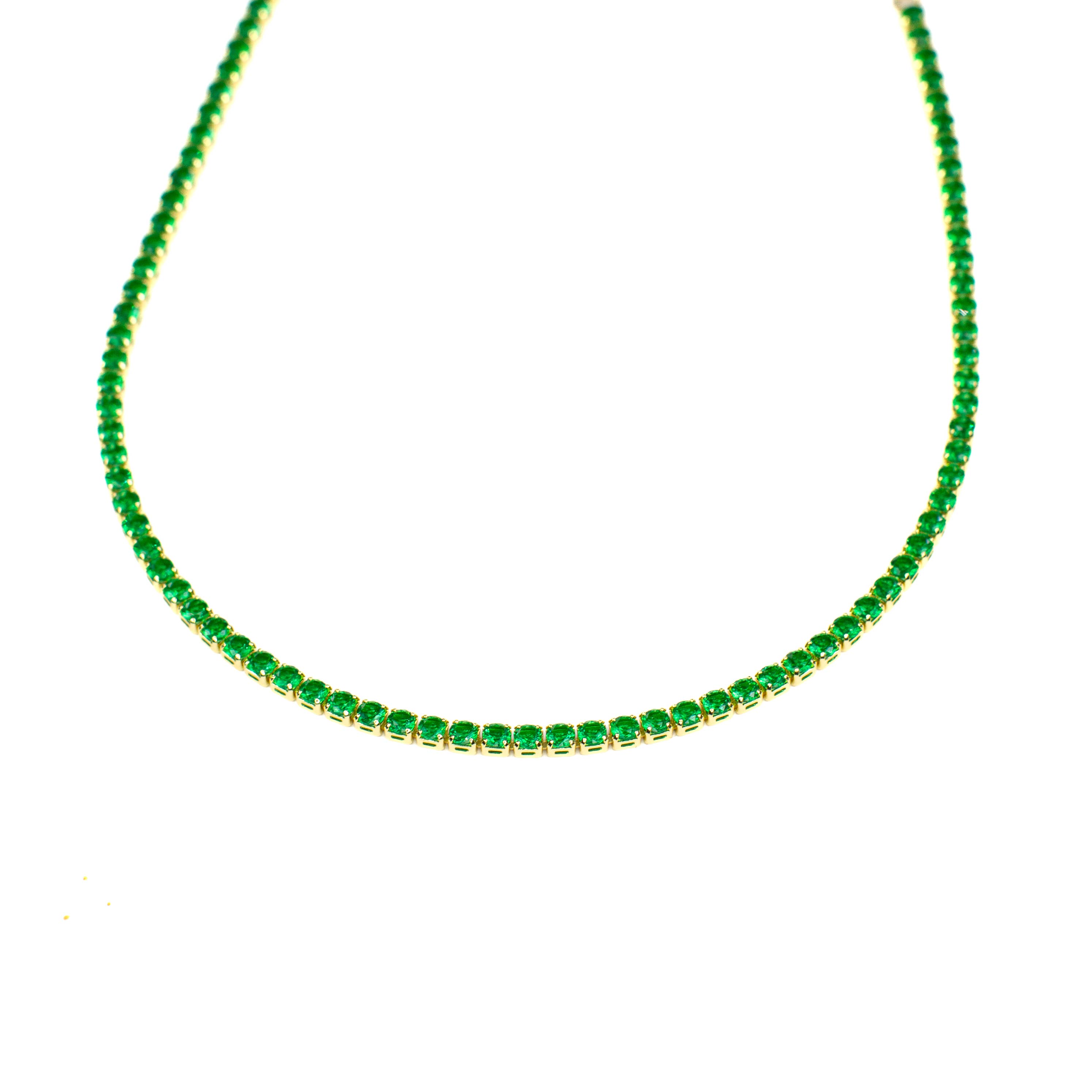 Savvy Bling – Conjunto de joias por atacado – Pulseiras & Colares Green Game Day28