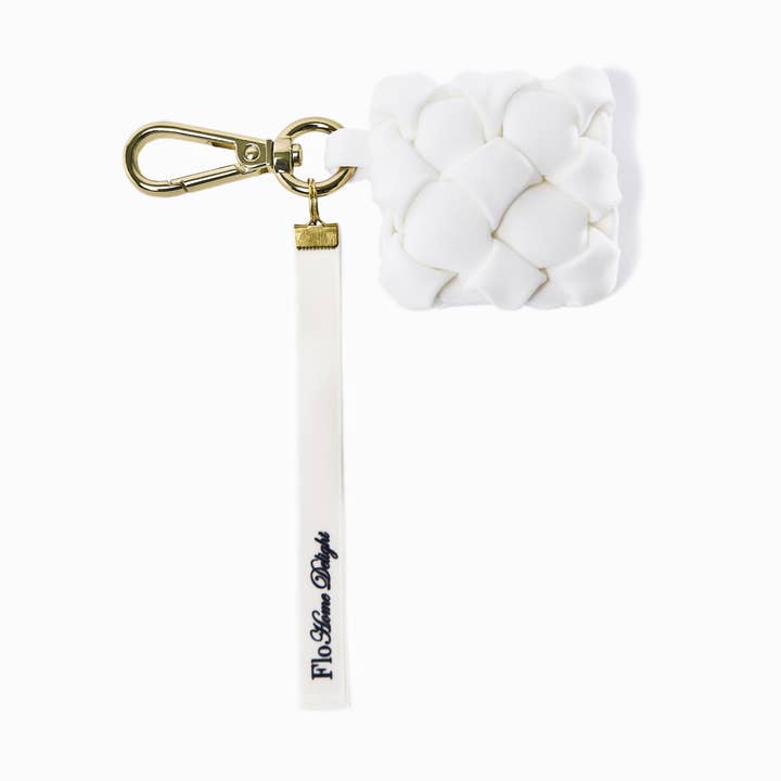 The Neosmock Mini Keychain - White for wholesale by Floriane Schmitt Studio