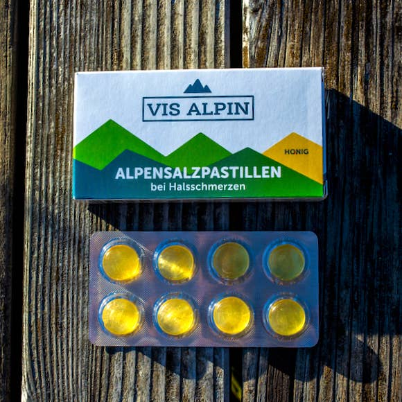 VIS ALPIN - Nekpastilles Alpine Salt Honey voor wholesale door VIS ALPIN