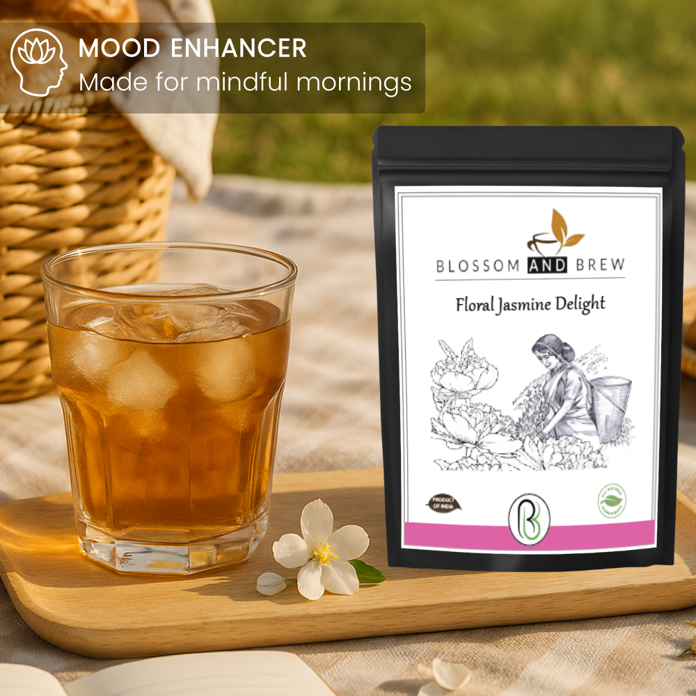 Blossom & Brew – wholesale Loose tea – Jasmine Green Tea- Floral Delight, Fragrant & Soothing2