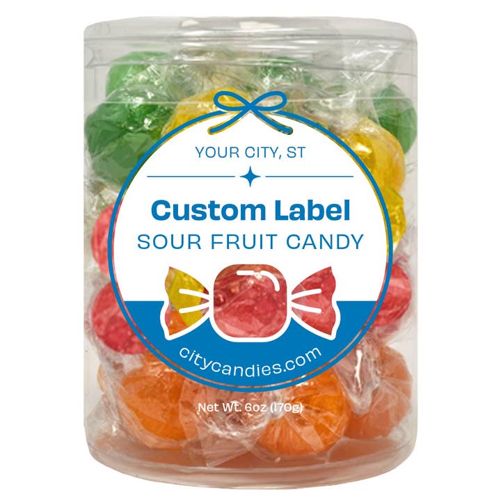 City Candies - Wholesale Hard Candy - City Candies - Sour Fruit Balls
