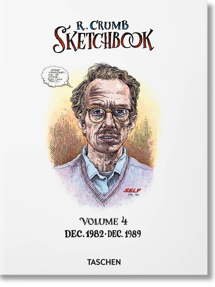 Robert Crumb. Sketchbook Vol. 4. 1982–1989 (English) for wholesale by TASCHEN America