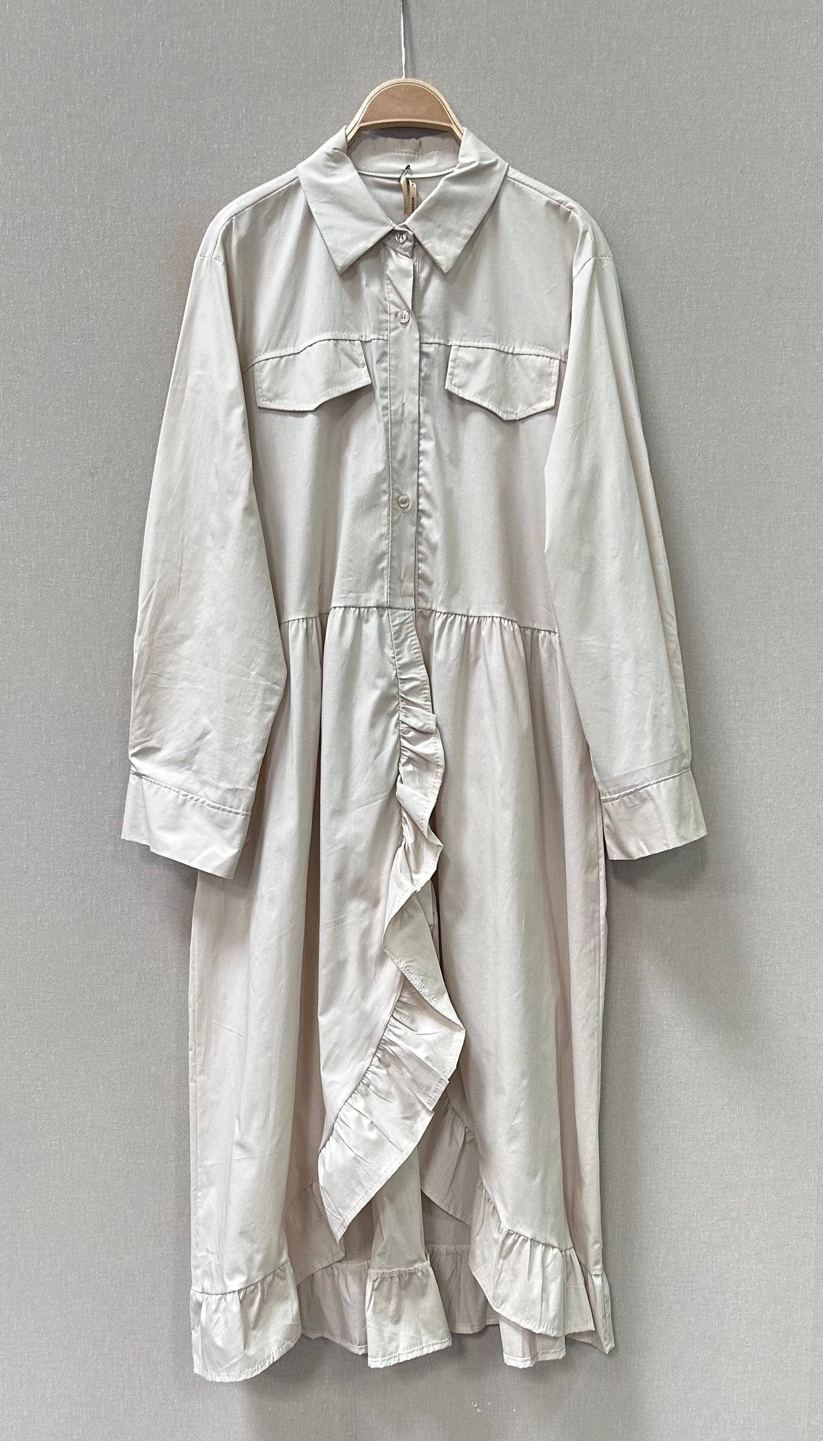 SWEET MAGIC MODA Y COMPLEMENTOS - Vente Robe – femme - ROBE EN COTON AVEC PLIS1