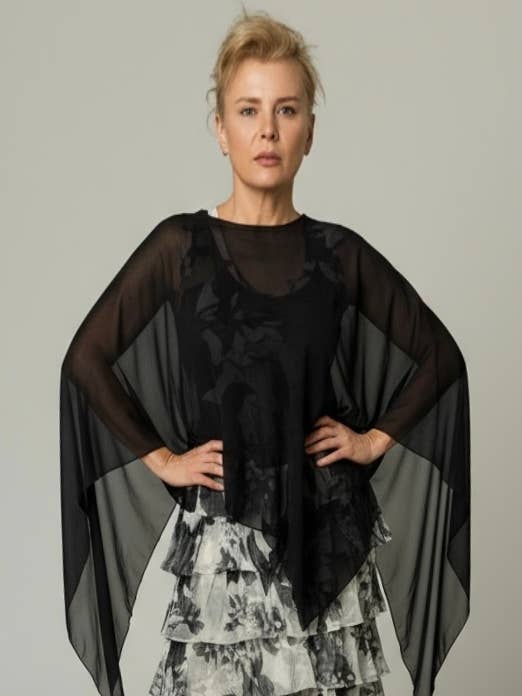 Topper-Italian Silk NEW! for wholesale by Dance in Paris