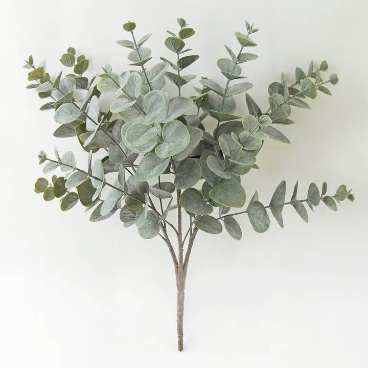 Artificial Eucalyptus Bush X1519" Matte Green for wholesale by ES Essentials