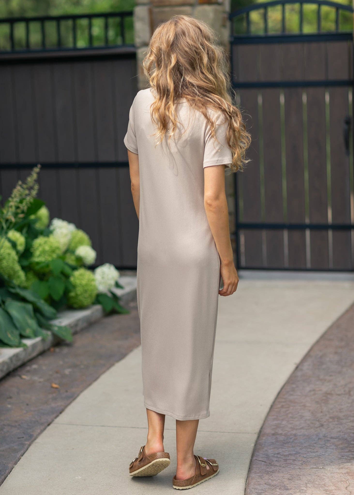 Inherit Clothing Company - Wholesale Jurk - Dames - Baylor Geribde T-Shirt Jurk2