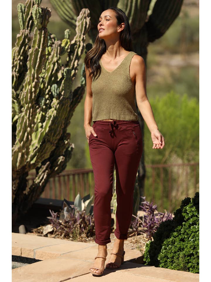 Nostalgia - Vente Pantalon d'intérieur/de jogging – femme - JOGG DE JOGGING EN TISSU ÉPONGE NP746-ASIS AVEC LIEN À NOUER SUR LE DEVANT ET POCHE ZIPPÉE37