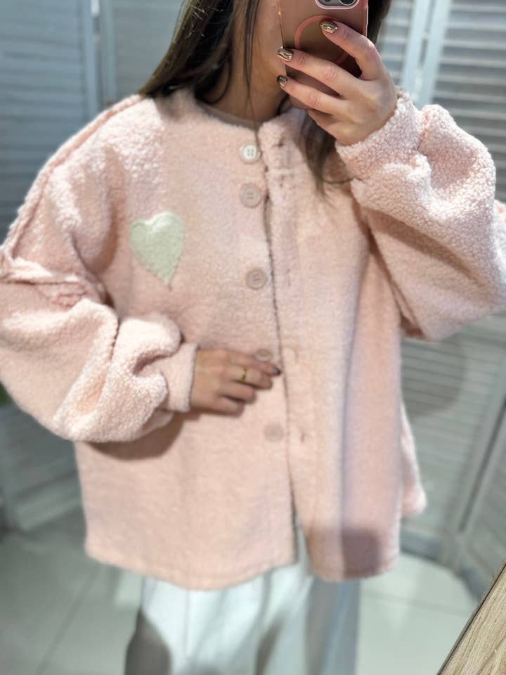 Veste teddy à manches longues pour la vente par VICTORIA&ISAAC