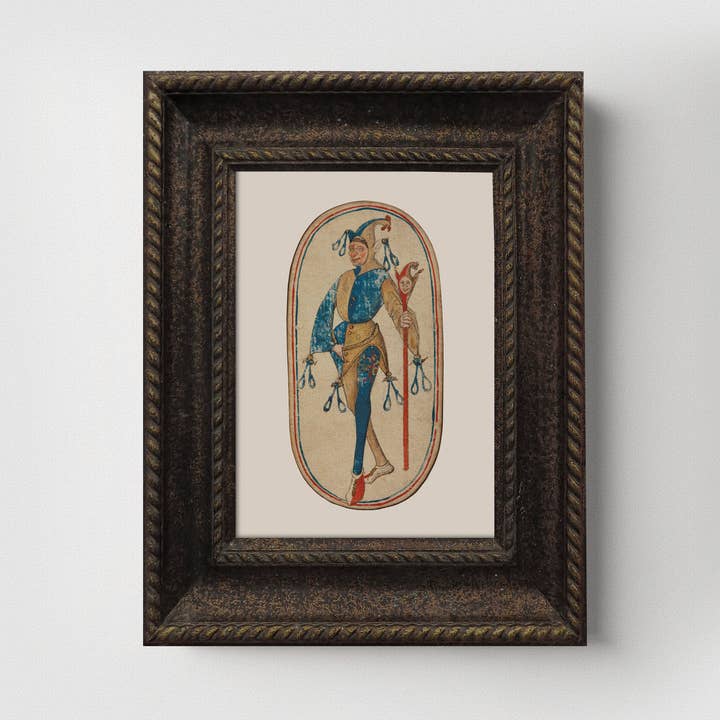 Knægt af Løkker Nar Klovn Kunsttryk for engroshandel hos Espi Lane