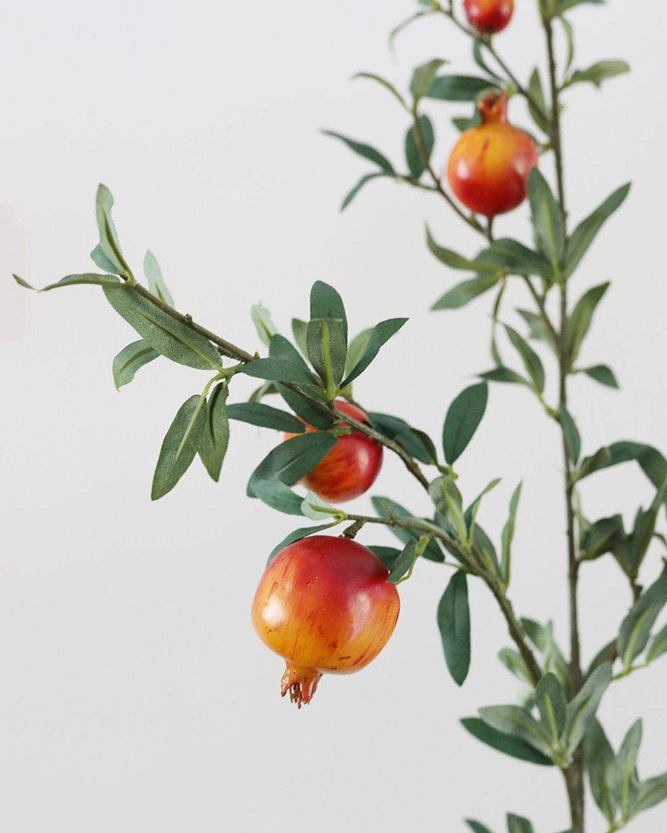 Prestige Botanicals - Vente Plantes artificielles - Branche de Grenade Artificielle 31"2